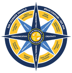 Saline Area Schools Logo. The Pursuit of Excellence